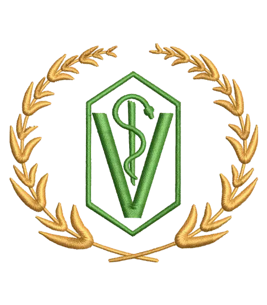Matriz de Bordado Curso Med Veterinária
